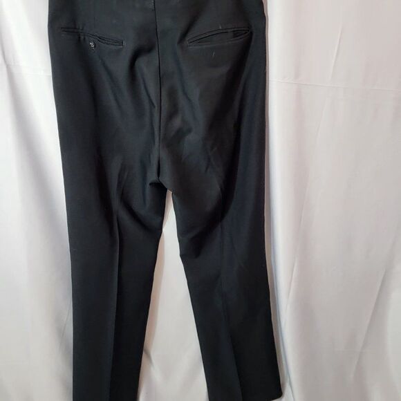 Sandabelt, Like New, Men's Black Dress Pants, Size 35x30, Elastic Waistband - Picture 2 of 11
